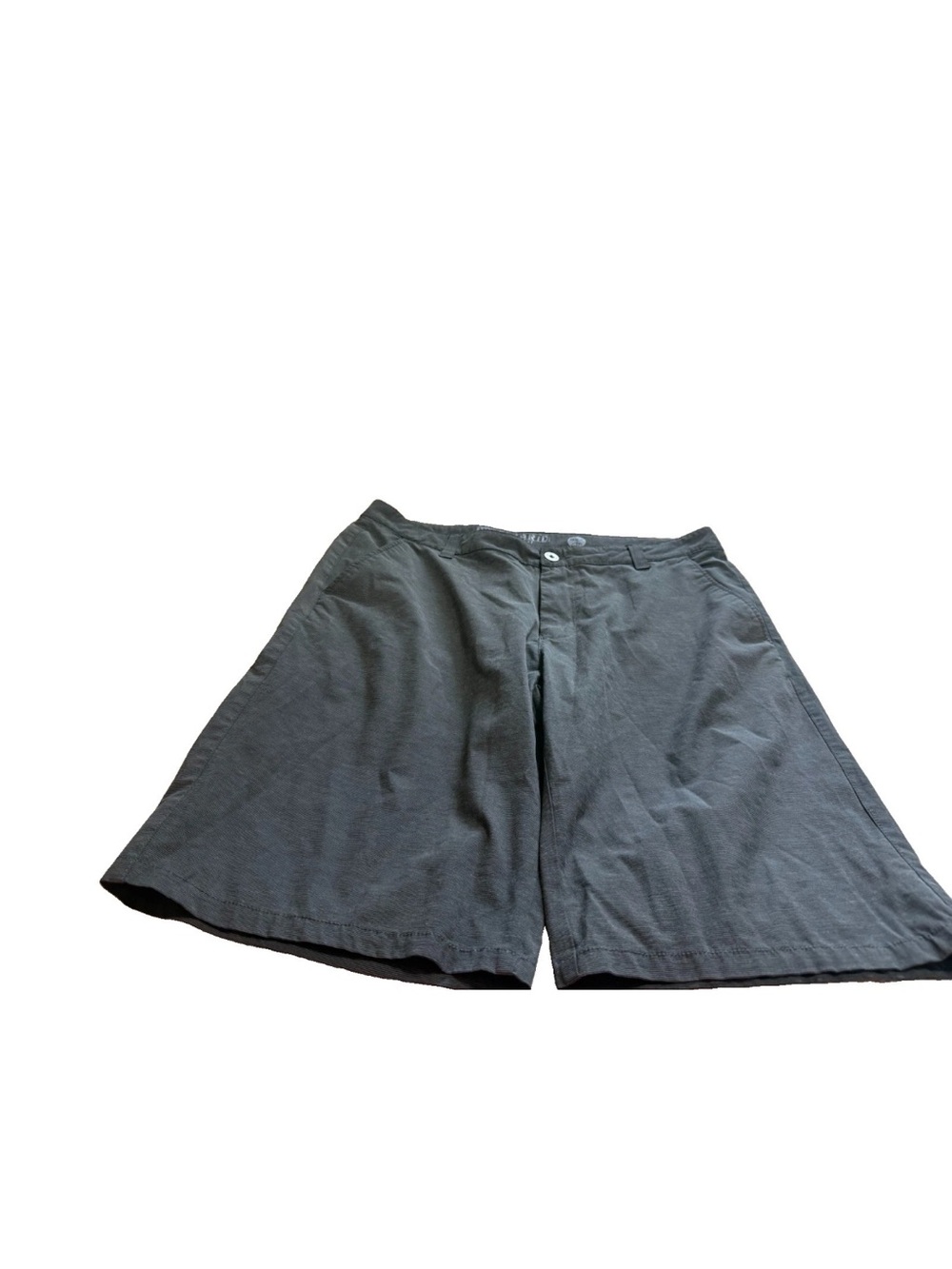 Bke Buckle Hybrid Mens Grey Athletic Fit Shorts! 36x24